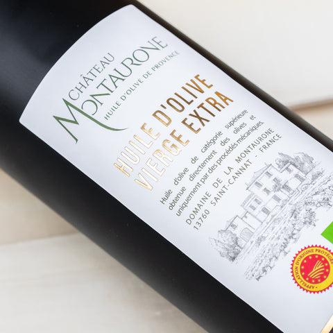 Huile d'olive Bio AOP Provence Château Montaurone - 75cl