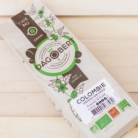 🌍 Mélange Globe Trotteur Grain 250g – Café Bio & Équitable 100 % Arabica