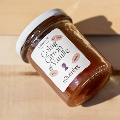 🍊 Confiture Coing Citron Vanille - 200g