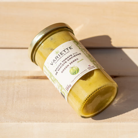 🍅 Sauce tomate Green Zebra BIO – Variété ancienne – 250g