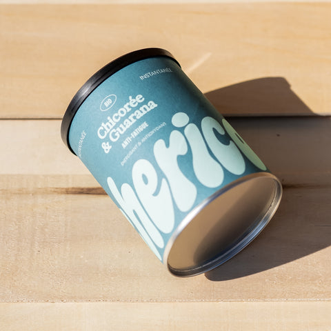 🔋⚡ Chicorée Instantanée & Guarana BIO - CHERICO - 80g