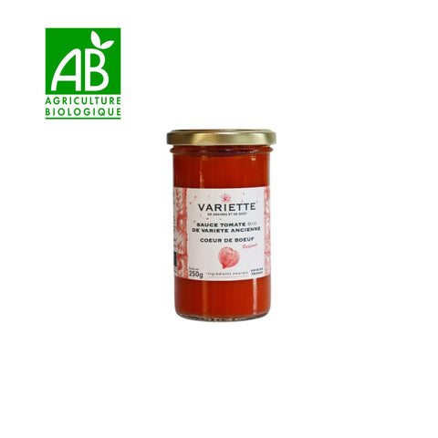 🍅 Sauce tomate Cœur de Bœuf BIO – Variété ancienne – 250g