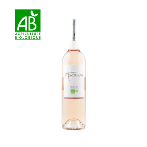 🌸 Domaine Montaurone – Vin Rosé BIO IGP Méditerranée – 75cl