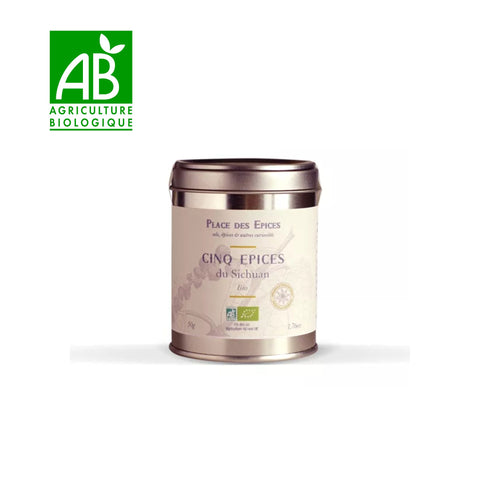 🌿 Mélange 5 Épices BIO – 1 Pot – 50 g