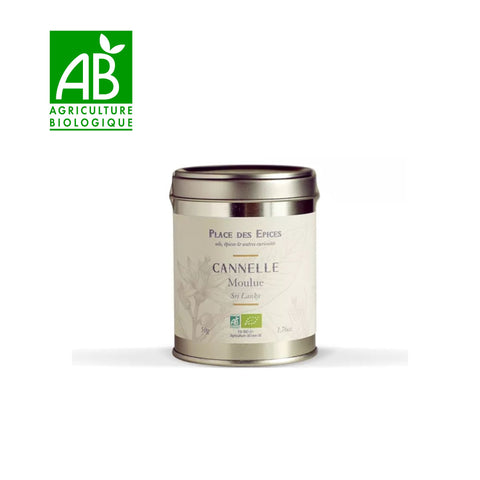 🧂 Organic Ground Cinnamon – 1 Jar – 50 g
