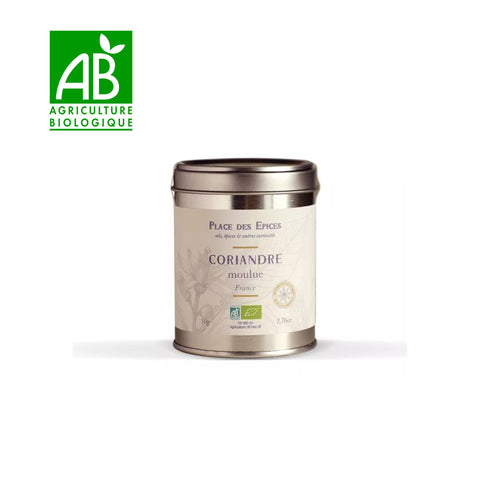🧂 Organic Ground Coriander – 1 Jar – 50 g