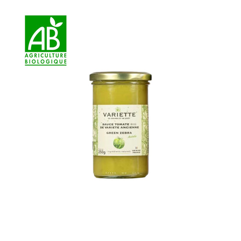 🍅 Sauce tomate Green Zebra BIO – Variété ancienne – 250g
