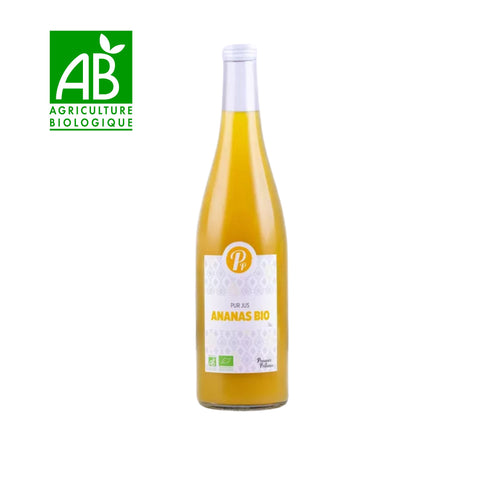 🍍 Pur Jus d’Ananas Bio – 74 cl