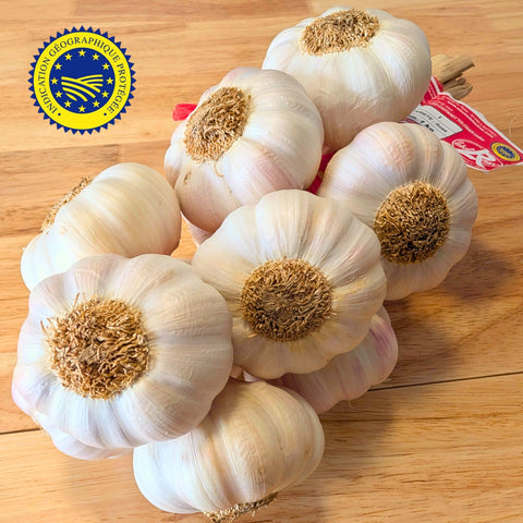 🧄 Ail Rose de Lautrec IGP – Tresse traditionnelle 1 kg