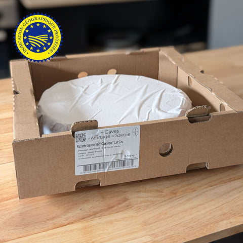 🧀 Raclette de Savoie IGP au lait cru – Meule entière 5 kg 🇫🇷