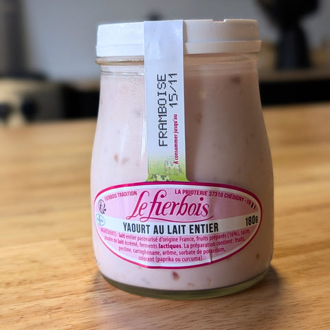 🍶 Yaourt artisanal au lait entier – Fierbois Tradition 🇫🇷 180g