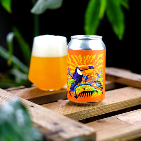 🥭 BANGO MANGO – Strong Ale Mangue Passion | 33cl Canette | 8% Vol. - Hoppy road - Bière - Livraison à domicile Nancy Metz