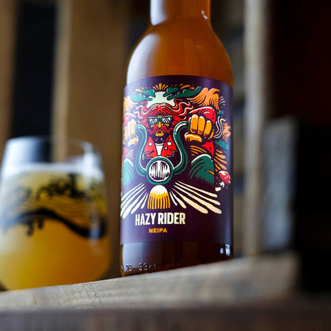 🍺 HAZY RIDER – NEIPA | 33cl Bouteille | 6,4% Vol. - Hoppy road - Bière - Livraison à domicile