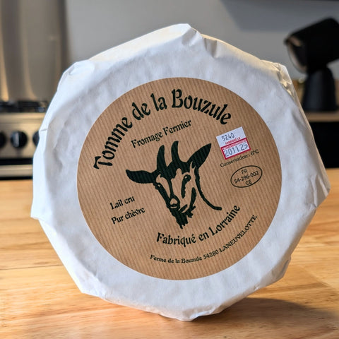 🧀 Tomme de chèvre fermière – Ferme de la Bouzule 🇫🇷