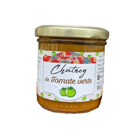 Livraison panier de fruits et légumes à Nancy, Metz et villages alentours - Chutney de tomate verte - 160g - Neary - Confitures - La ferme de Domangeville - BIO, Décembre, Les fruits et légumes, Local, Lorraine, Légumes, Nancy, Nouveauté