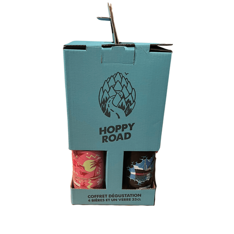 Coffret Road pack - Hoppy road - Bière - Livraison à domicile Nancy Metz