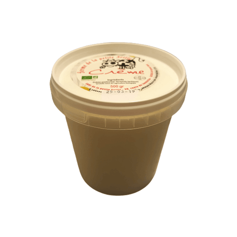 Livraison panier de fruits et légumes à Nancy, Metz et villages alentours - Crème Fraîche Épaisse BIO - 500g - Neary - Fromage - Ferme de la Petite Seille - BIO, Frais, Fromage, Les produits laitiers, Local, Lorraine, Nancy