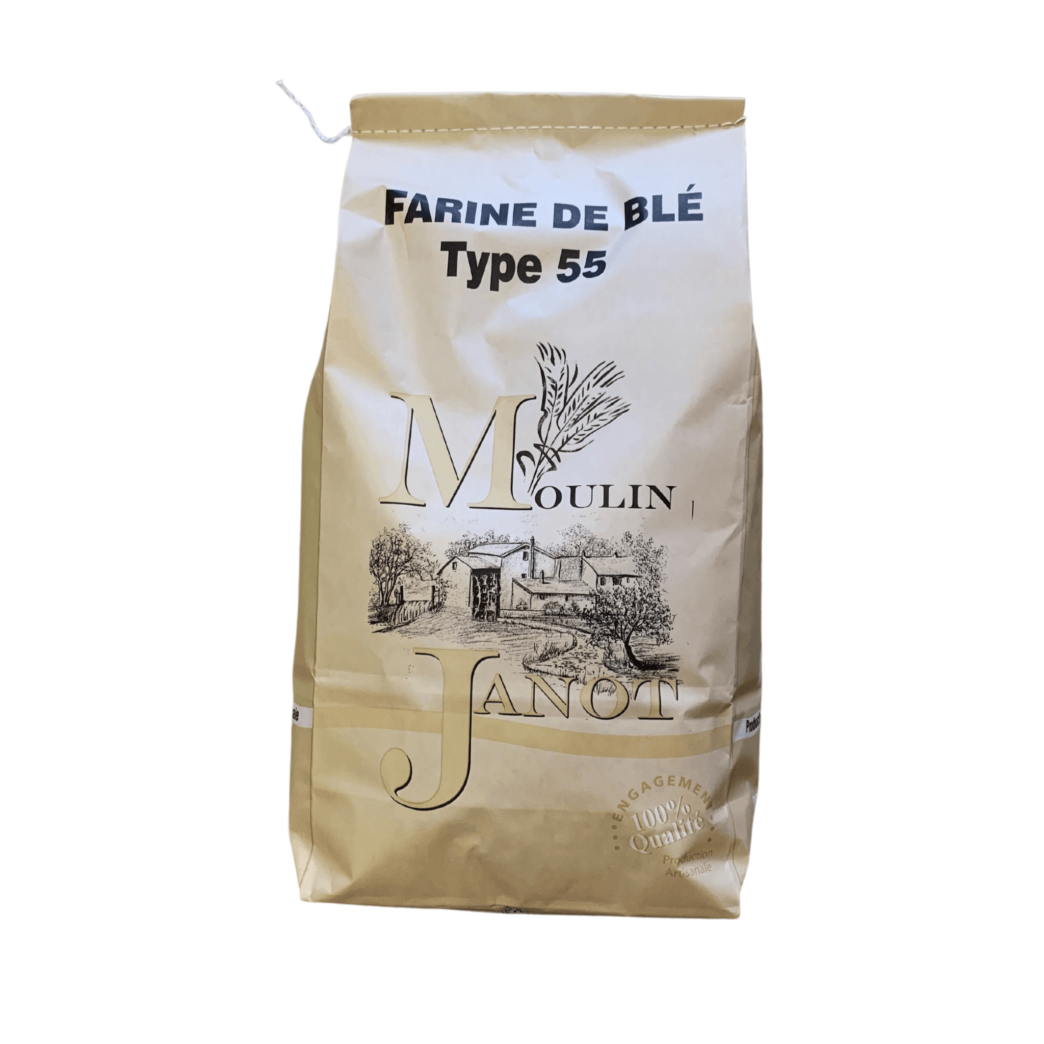 Farine bio T55 - Farine de blé Bio Type 55