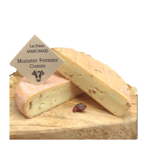 Livraison panier de fruits et légumes à Nancy, Metz et villages alentours - Munster AOP au Cumin - 250g - Neary - Fromage - Les Frères Marchand - Beurre, Chrono, Découverte, Frais, France, Fromage, Les produits laitiers, Lorraine, Nancy, Noel, Nouveauté, Origine France