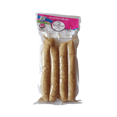 Livraison panier de fruits et légumes à Nancy, Metz et villages alentours - Saucisse curry - 360g - Neary - Porc - GAEC du fumé Lorrain - Barbecue, Frais, Les viandes, Local, Lorraine, Nancy, Porc, Salé, Viandes