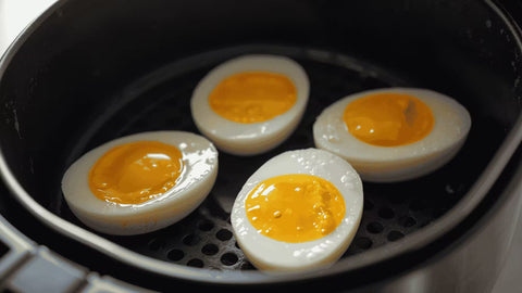 🥚 Oeufs Durs (et Mollets) au Air Fryer : Le guide ultime des temps de cuisson