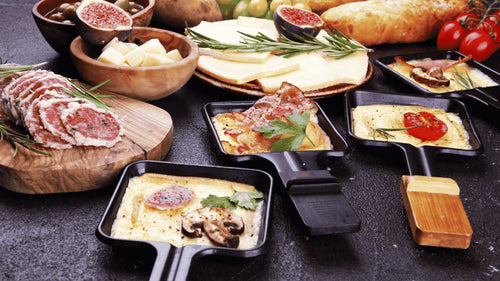 Idées d’assiettes raclette prêtes à servir (5 combos)