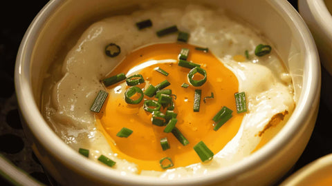 🍳 Oeufs Cocotte Crème et Ciboulette au Air Fryer (Brunch Express)