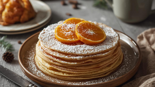 🥞 Crêpes à la clémentine : parfaites pour les brunchs d’hiver