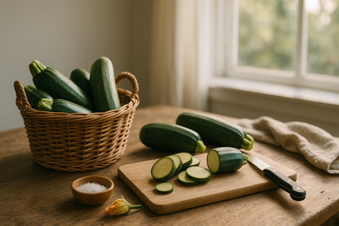 Les secrets pour choisir et cuisiner les meilleures courgettes de saison en août 🍆 - Neary - Livraison panier de fruits et légumes