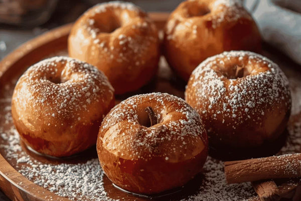 🍎 Air Fryer Roasted Apples (15 min): Healthy cinnamon – winter dessert 