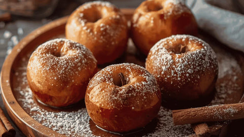 🍎 Pommes Rôties à la Cannelle au Air Fryer : Le dessert sain d'hiver