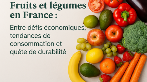 Fruits et légumes en France : Entre défis économiques, tendances de consommation et quête de durabilité - Neary - Livraison panier de fruits et légumes