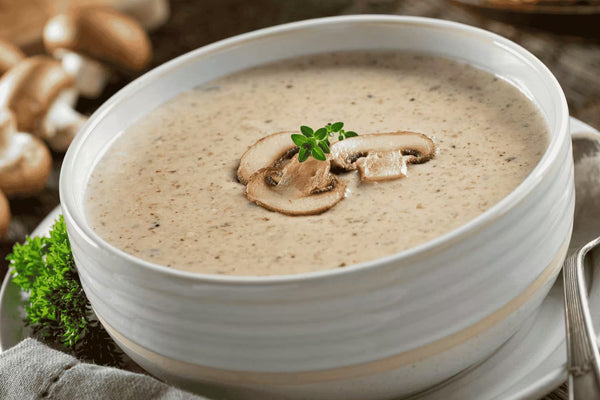 🍄 Soupe de champignons légère (20 min) : recette automne facile – Neary