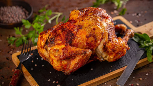 🍗 Comment cuire un poulet entier au Air Fryer : temps, température et astuces