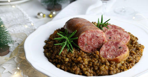 saucisse lentille