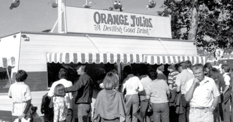Le milk-shake à l’orange qui a fait mousser Downtown L.A. avant même l’ère des centres commerciaux !