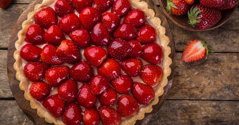 🥣 Tarte aux fraises brillante & crousti-fondante 🍓✨