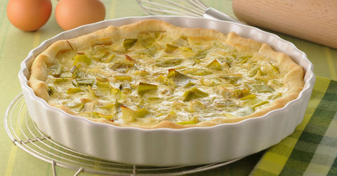 🥧 Tarte aux poireaux fondante & crousti-fromagée 