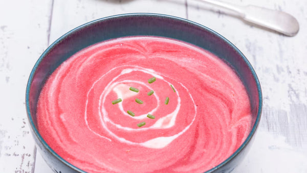 🍎 Velouté de betteraves et pommes vertes : coloré et original