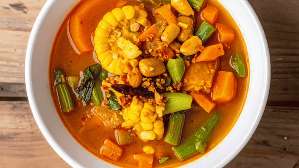 ❄️ Soupe de légumes rôtis au four : idéale pour les soirs froids