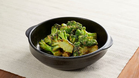 Brocoli poêlés : feu & temps