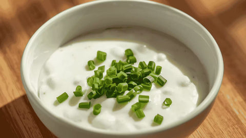 Sauce fromage blanc & ciboulette pour raclette