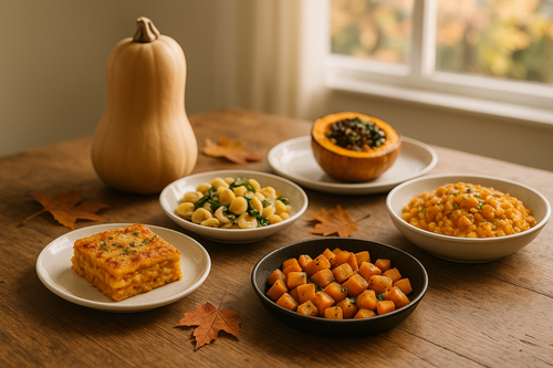 5 idées gourmandes pour cuisiner la courge butternut cet automne 🍂