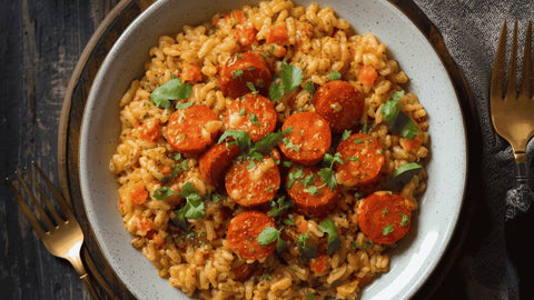🥘 Risotto au Chorizo Thermomix : Crémeux sans avoir à touiller ! 🌶️