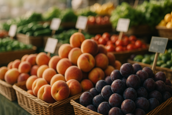 The best fruits and vegetables to enjoy in August: fresh recipes and tips for enjoying the peak season 
