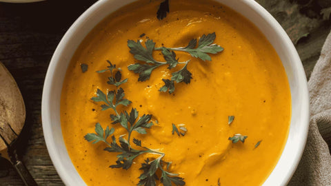 🍲 Velouté de Potimarron Thermomix : onctueux et sans épluchage 🎃