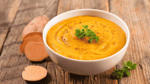 🍠 Soupe patate douce coco (15 min) : recette exotique & facile – Neary - Neary - Livraison panier de fruits et légumes