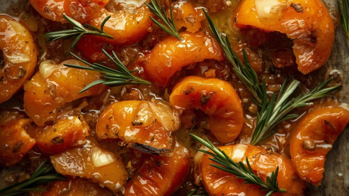 🍊 Clémentines rôties au four avec miel et romarin