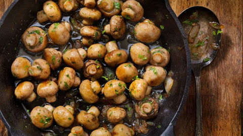 🍄 Champignons à l’ail & au persil (poêle rapide) 🧄🌿