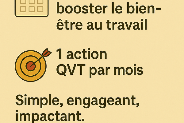 🎯 12 mois pour booster le bien-être au travail : le calendrier QVT 2025 - Neary - Livraison panier de fruits et légumes